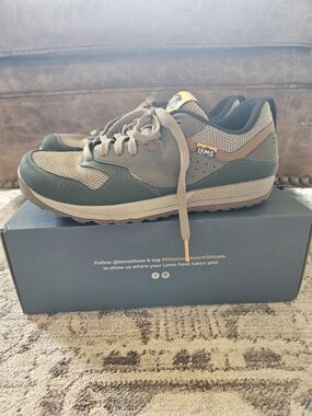 Lems Men’s Green and Tan Everyday Sneaker